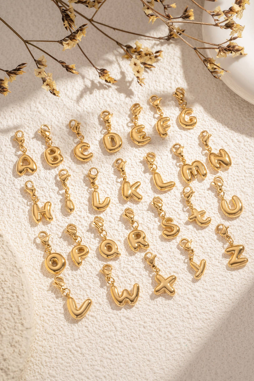 Lettres Alphabet Acier Inoxydable Personnalisable