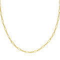 Collier Sweet Tea lisse plaqué or 18 carats