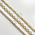 Collier Chaîne Épaisse en Or, Ras-du-cou Câble & Trombone